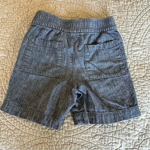 🌟3/$20🌟 Denim Chambray Baby Gap Toddler Easy Pull-On Shorts, 3T - Picture 2 of 5